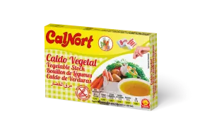 सब्जी शोरबा क्यूब 8 क्यूब्स - CALNORT
