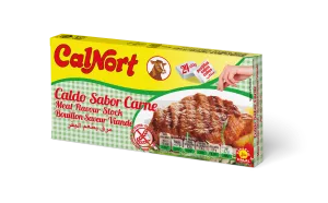 Beef Flavor Broth Cubed 24 Cubes - CALNORT