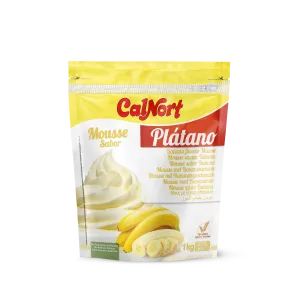 Mousse Al Gusto Banana 1 Kg - CALNORT
