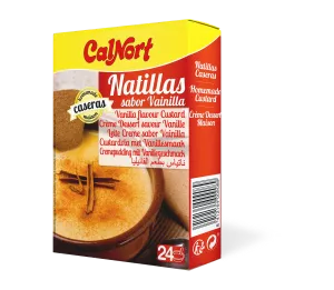 Crema De Postre Sabor Vainilla 3 X 40 G - CALNORT