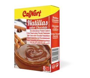 Instant-Dessertcreme mit Schokoladengeschmack 2 x 65 g - CALNORT