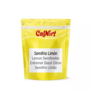 Zubereitung von gefrorenen Desserts mit Zitronengeschmack 800 g - CALNORT