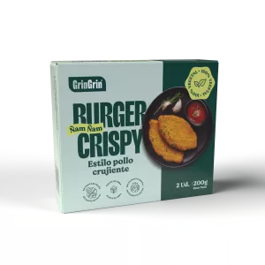 Burger Croustillant (2 Burgers de 100 Gr) - Gringrin