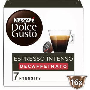 Café dosettes Compatible Dolce Gusto Espresso Intenso décaféiné intensité 7 x16 - DOLCE GUSTO