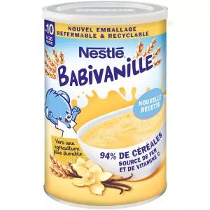 Cereales Babivanille de 10 meses 400 g - NESTLE