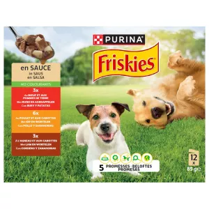 Paté Per Cani Adulti Con Carne E Verdure In Salsa 12x85g - Purina