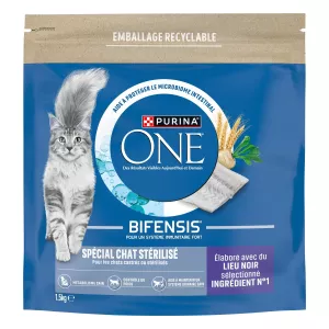 Sterilized cat kibble elaborated with 1.5kg location - PURINA ONE