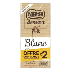 Weiße Schokoladentafel X2 170g - NESTLÉ