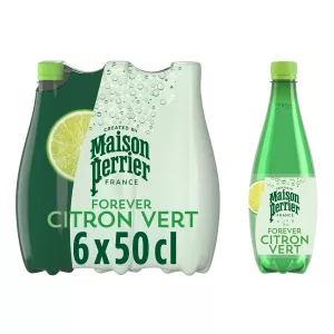 हरे स्वाद वाले नींबू पीने वाले 6x50cl -maison perrier