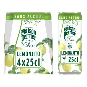 Lemonjito 4x25cl bebida con sabor - MAISON PERRIER