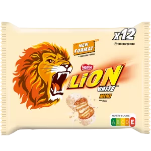 Barrette Di Cioccolato Ricoperte Bianche 237g - LION