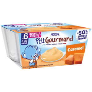 P'tit Gourmand Caramel 4x100g - NESTLE