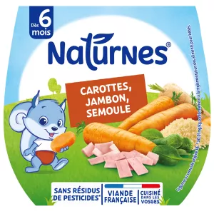 Babyschotel Wortelgriesmeelham 2x190g - NESTLE