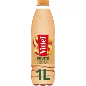 1l Vittel Fruite Peche Abricot