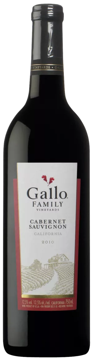 カリフォルニア 赤ワイン カベルネ ソーヴィニヨン 2010、13°、75cl - GALLO FAMILY