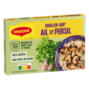 80g X8 Bouillon Kub Ail Pers