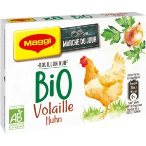 कार्बनिक पोल्ट्री कुब बाउलोन x8 - MAGGI