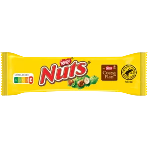 チョコレート＆ヘーゼルナッツバー 42g - NUTS
