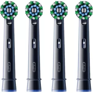 Brossettes Cross Action noires x4 - ORAL-B