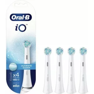 Brossettes iO Ultimate Clean blanches x4 - ORAL-B
