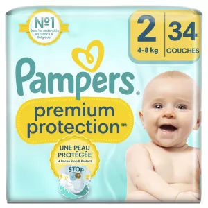 أرائك حماية مميزة T2 (4-8 كجم) X34 - PAMPERS