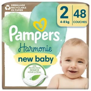 Кушетки Harmonie New Baby T2 (4-8 кг) x48 - PAMPERS
