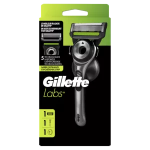 Rasoir Pour Homme Barre Exfoliante et Support Mural Magnétique ( 1manche, 1 lame et 1 support murale) - GILLETTE