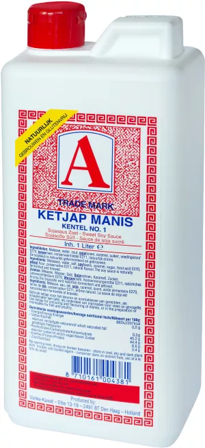 Nước Tương Nhẹ (ketjap Manis) 6 X 1 Ltr - A