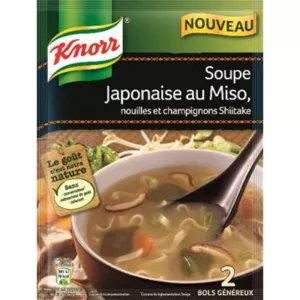 Soupe japonnaise au miso 44g - KNORR