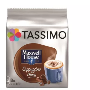 Hương vị Cappuccino Choco Maxwell House X8 Pods 208g - TASSIMO