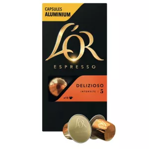 Café Delizioso X10 Capsules Aluminium 52g - L'OR