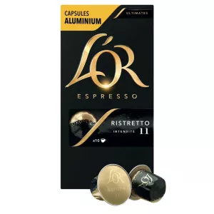 Café Ristretto X10 铝胶囊 52g - L'OR