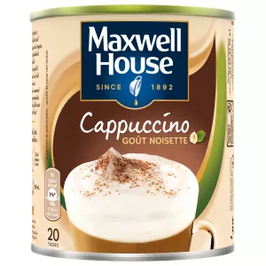 Löslicher Cappuccino-Haselnussgeschmack 305 g - MAXWELL HOUSE