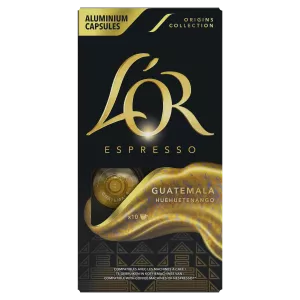 Nespresso Compatible Guatemala Espresso Coffee Capsules; x10; 52g - L'OR