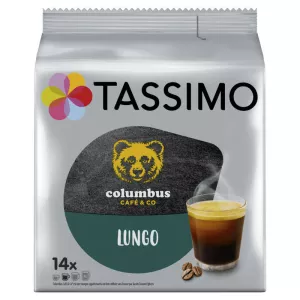 Café Lungo Columbus X14 Vainas 90g - TASSIMO
