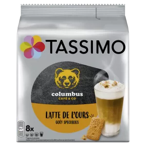 Kaffee Colombus Latte Bear X8 - TASSIMO