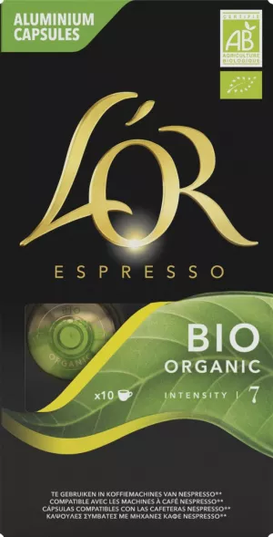 Caffè Biologico Biologico Intensità 7X10 - L'OR