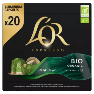 L'or Espresso Bio N9 20 dop 104gr