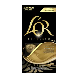 Nespresso-kompatible Vanille-Espresso-Kaffeekapseln; x10; 52g - L'OR