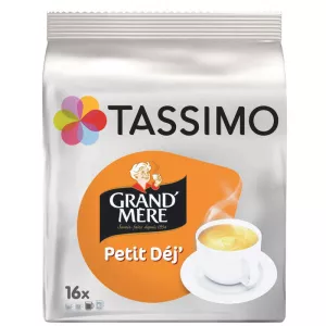 Café Petit Déj' Grand' Mère X16 Schoten 133g - TASSIMO