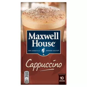 Cappuccino Classique X10 Sticks 148g - MAXWELL HOUSE