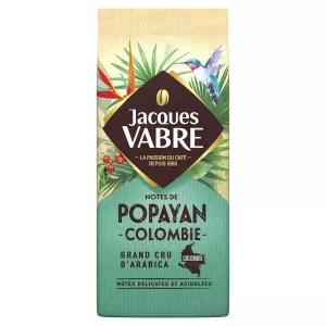 Cà phê xay Popayan Colombia 100% Arabica 250g - Jacques Vabre