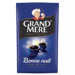 Café moulu décaféiné bonne nuit 250g - GRAND'MÈRE