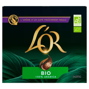 Lor Cafe Moulu Bio 2x225gr