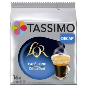 Kapseln Café Long Décaféiné; x16; 106g - TASSIMO
