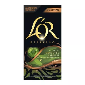 Capsule Caffè Gusto Nocciola X10 - L'or Espresso