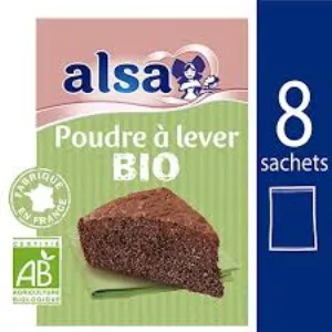 Poudre à lever bio 80g - ALSA