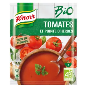 soupe liquide bio tomates et pointe d'herbes sachet 45g - KNORR
