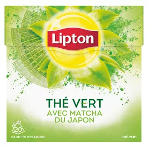 Thé vert avec matcha du japon x20 30g - LIPTON
