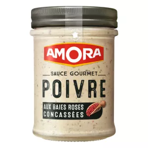 Molho frio com frutas rosa esmagadas, 180g -  AMORA